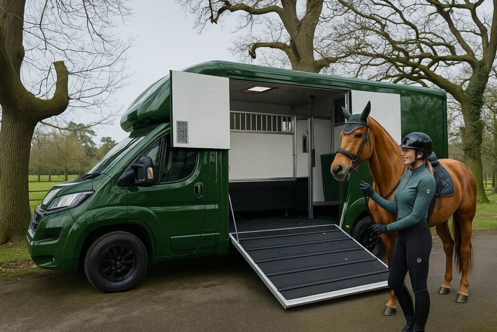 Safe and secure Horsebox Hire in Cheshire